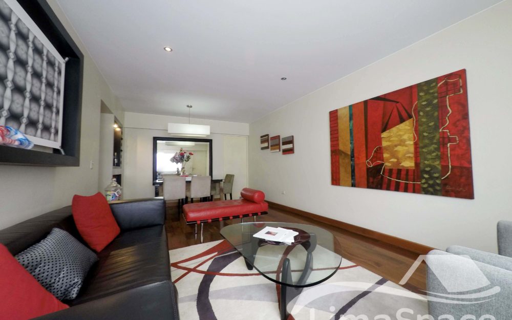 Hermoso Departamento Amoblado de 3 Habitaciones en Miraflores – MIR204