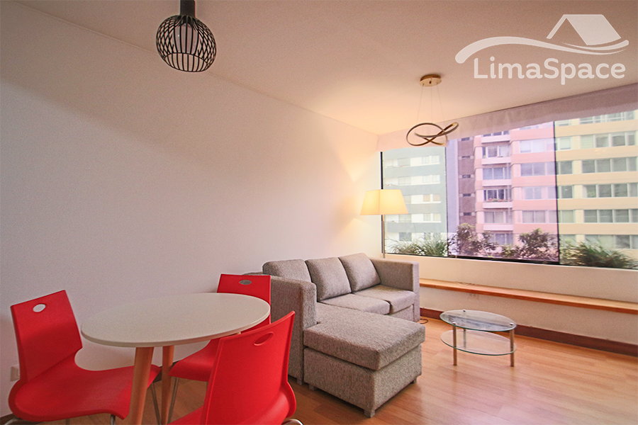 Lindo departamento de un dormitorio en el centro de Miraflores