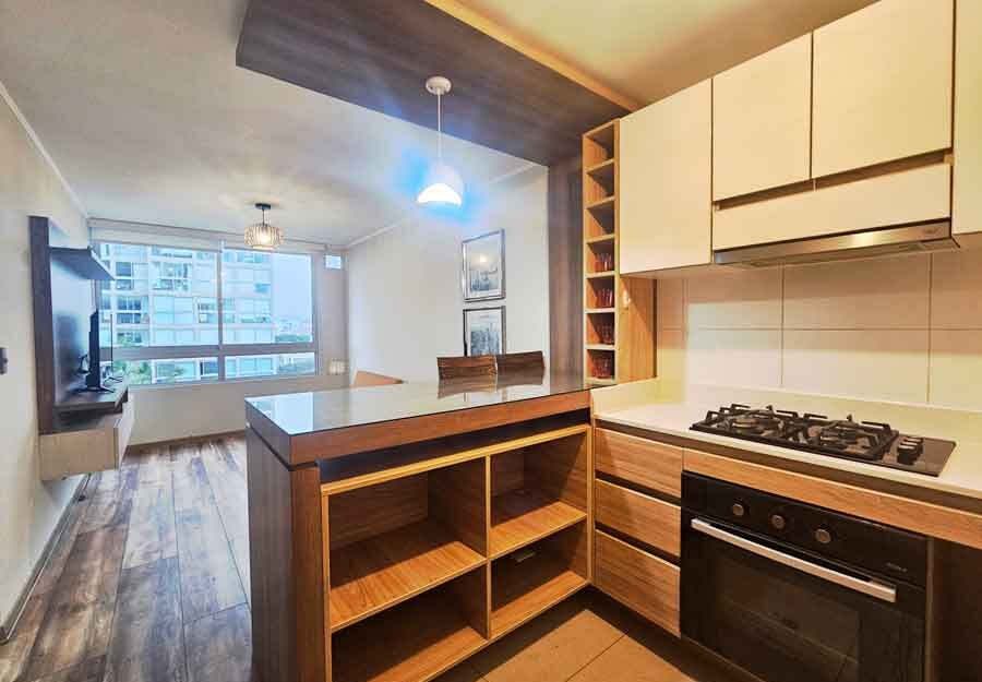 Exclusivo y Moderno Dpto de 2 (1dorm y un Estudio) en La Mejor Zona de Barranco limite con Miraflores