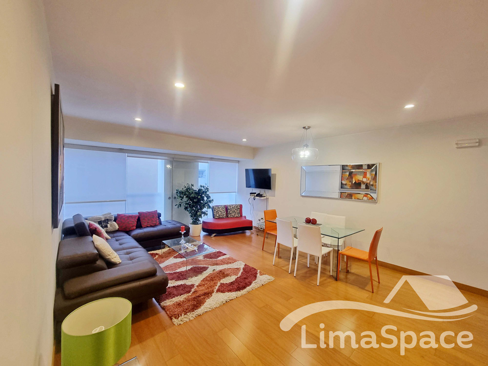 Lindo Departamento de 2 Dorm. Amoblado Moderno, Junto a La Av Larco – MIR294