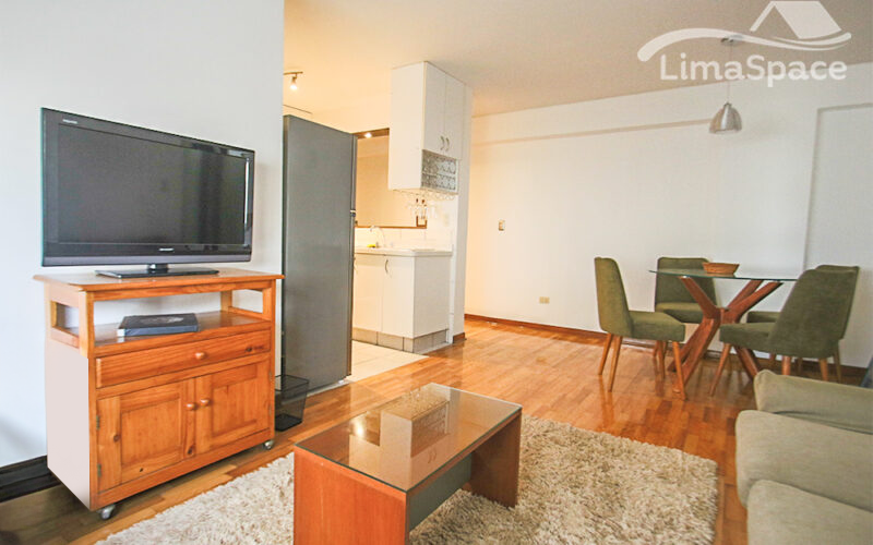 Alquiler de Hermoso Mini Departamento en Miraflores Amoblado