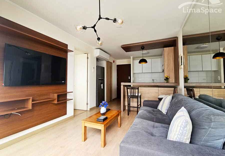 Alquiler de Departamento Moderno en Barranco – 50 m² | Totalmente Amoblado