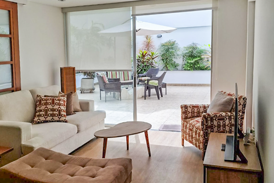 Hermoso departamento con terraza en Barranco